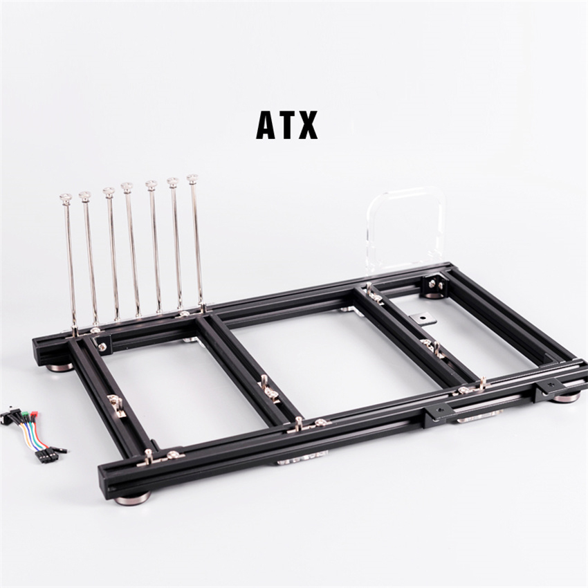 Aluminum Open Frame Test Bench Water Cooling - ATX PC stanowisko testowe obudowa komputera