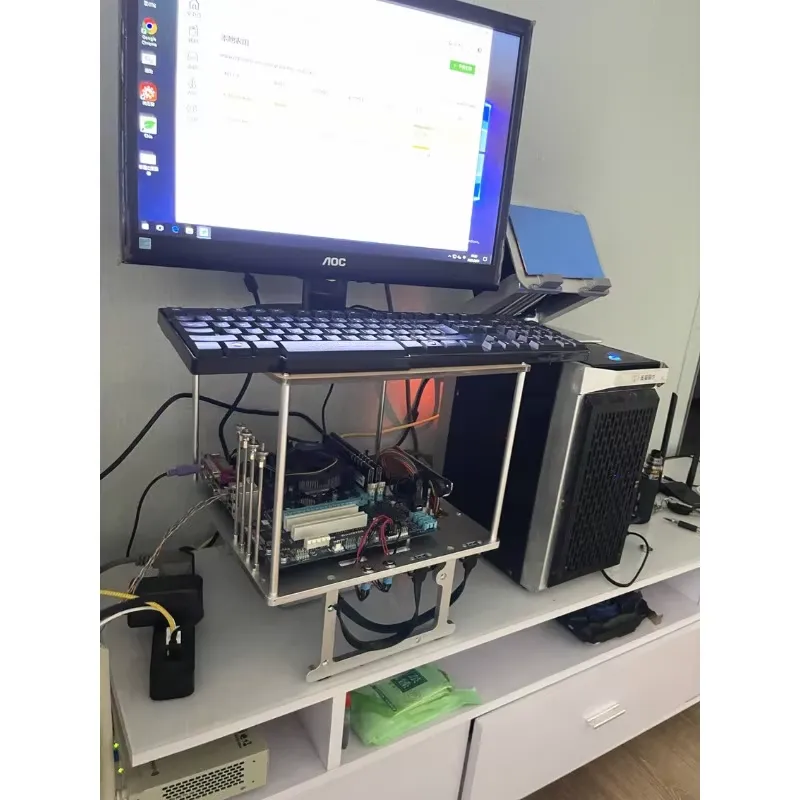 Obudowa testowa MATX z otwartą – Aluminum Open Frame Test Bench Water Cooling recenzja i cena